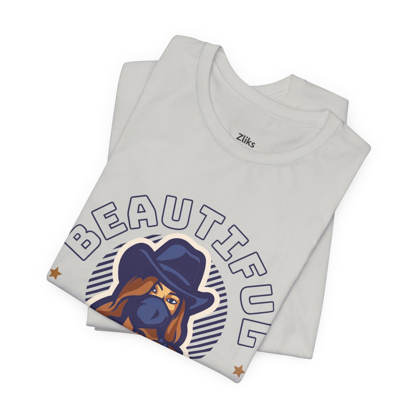 Beautiful Strong Girl Cowgirl Graphic T-Shirt | Western Woman Empowerment Tee