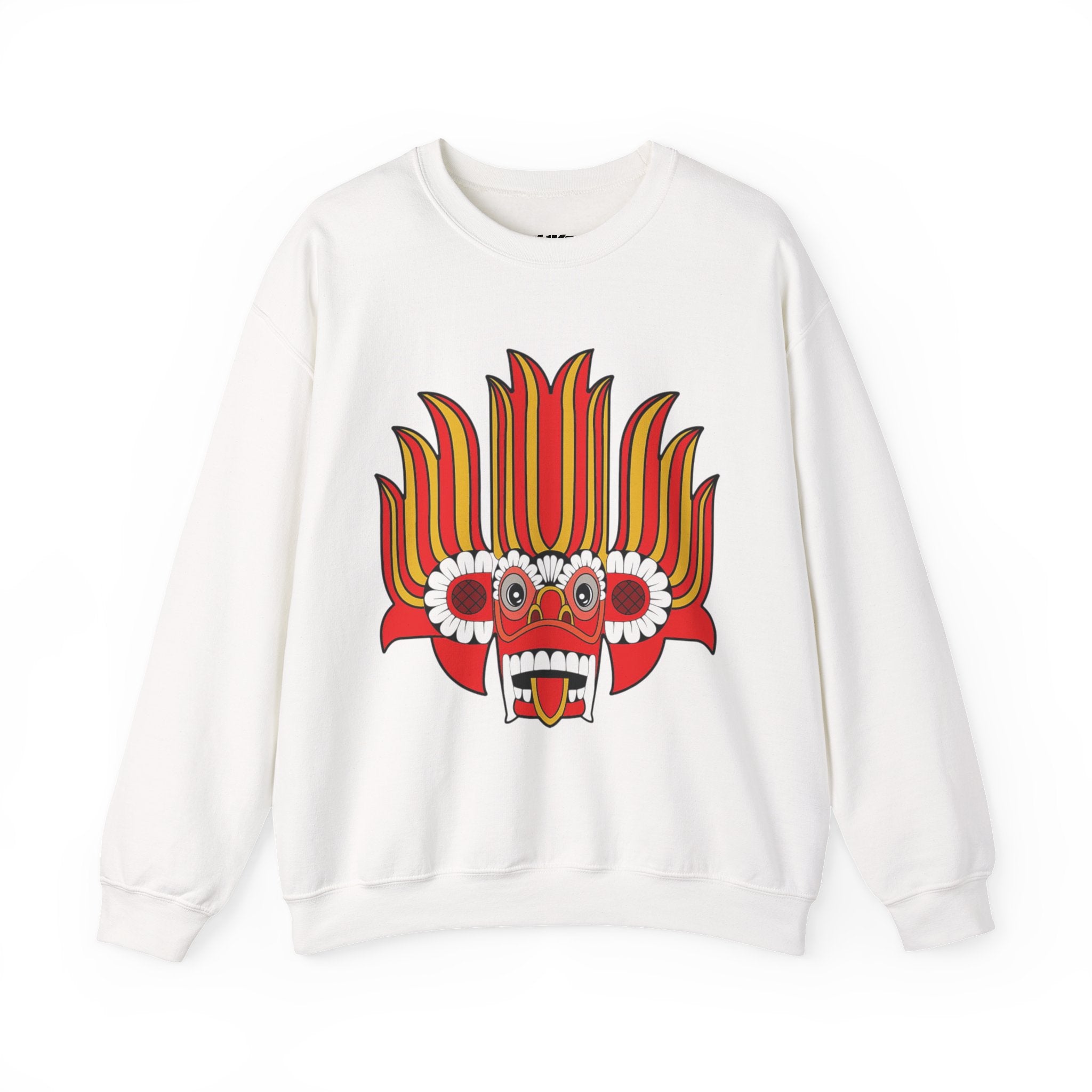 Sri Lanka Ceylon Traditional Mask Gara Yak Raksha Sweatshirt