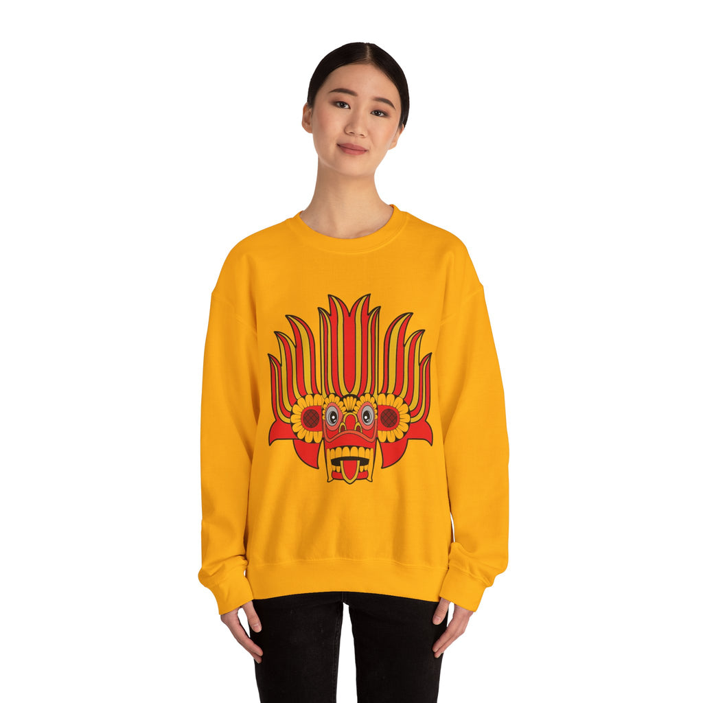 Sri Lanka Ceylon Traditional Mask Gara Yak Raksha Sweatshirt
