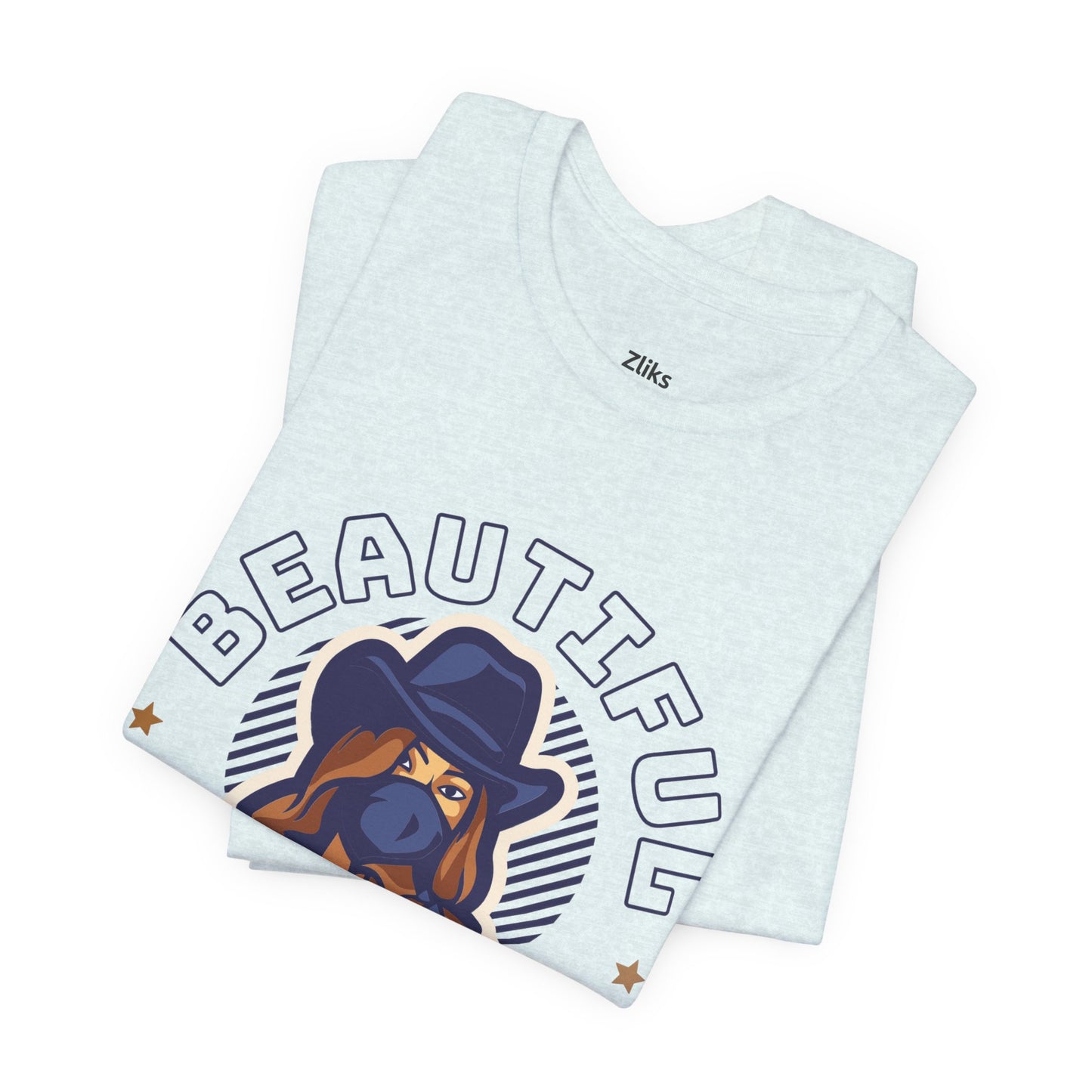 Beautiful Strong Girl Cowgirl Graphic T-Shirt | Western Woman Empowerment Tee