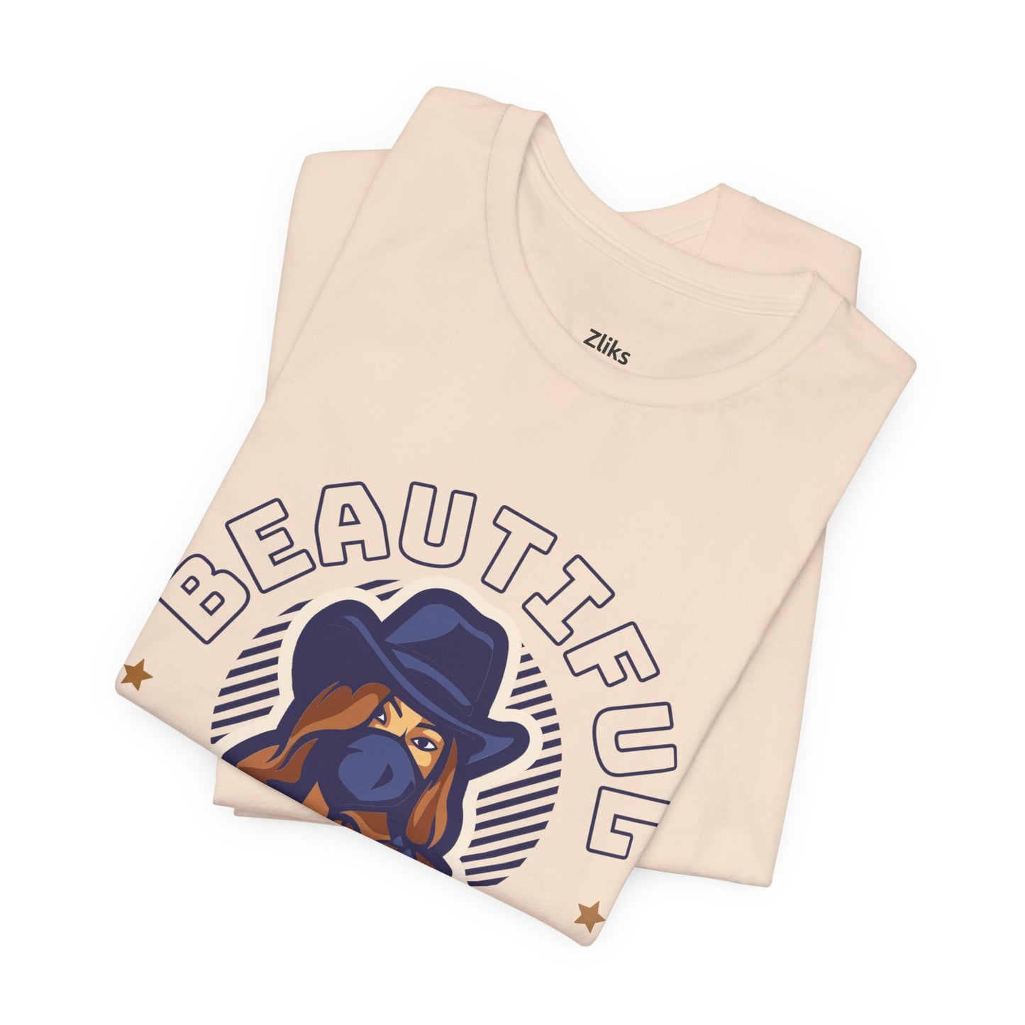 Beautiful Strong Girl Cowgirl Graphic T-Shirt | Western Woman Empowerment Tee