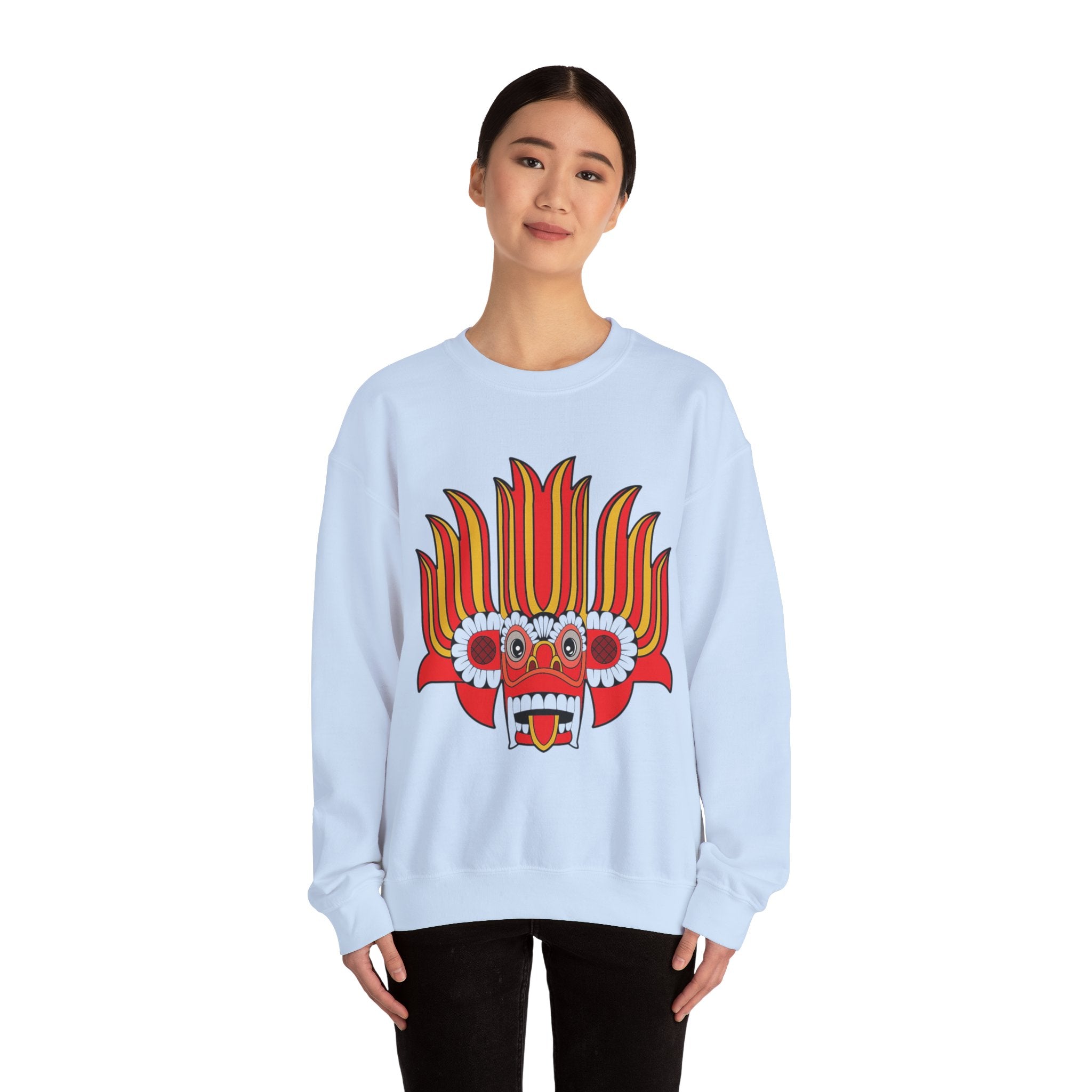 Sri Lanka Ceylon Traditional Mask Gara Yak Raksha Sweatshirt