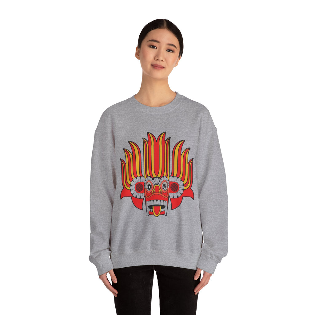 Sri Lanka Ceylon Traditional Mask Gara Yak Raksha Sweatshirt