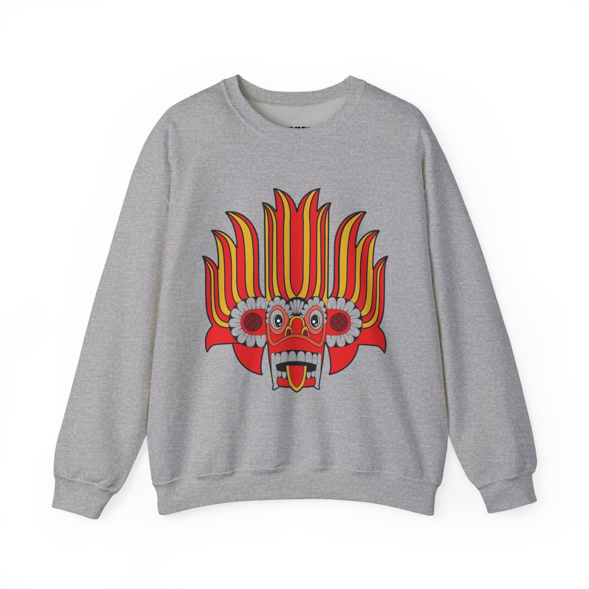 Sri Lanka Ceylon Traditional Mask Gara Yak Raksha Sweatshirt