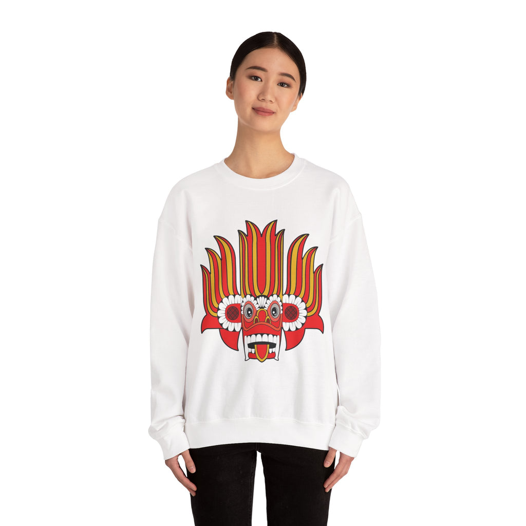 Sri Lanka Ceylon Traditional Mask Gara Yak Raksha Sweatshirt